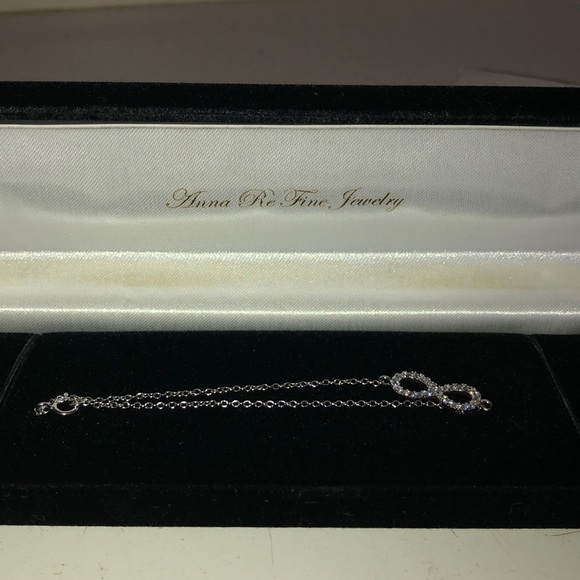 Anna Re Fine Jewelry- Infinity Bracelet - Picture 1 of 2